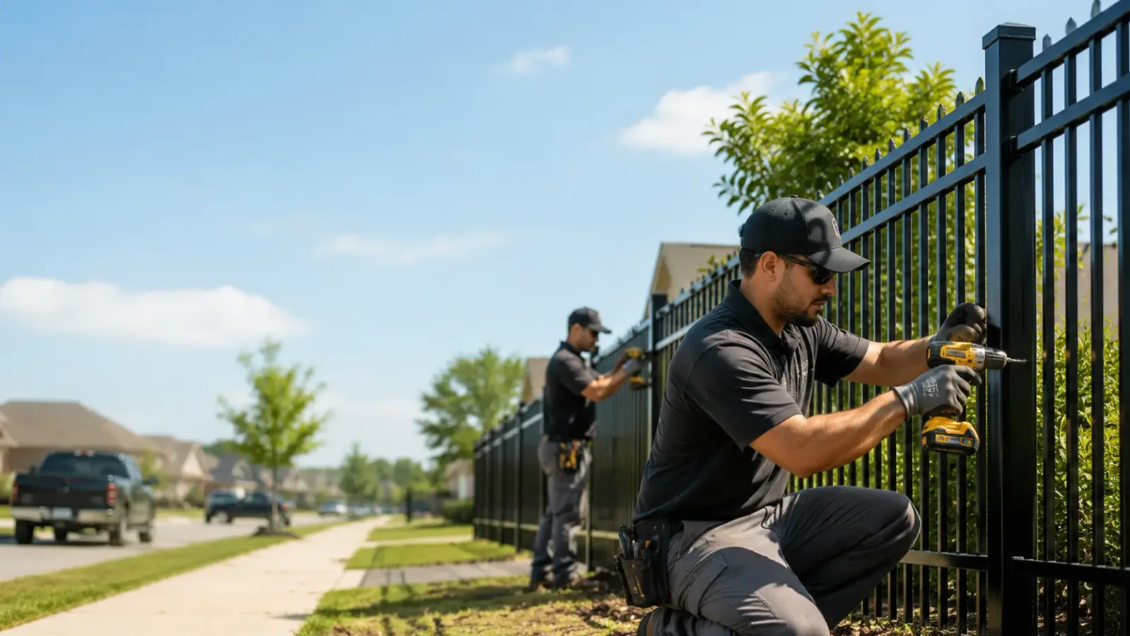 Metal Fence Installation in Midlothian, MD